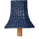 Bell Indigo 5.5 inch Chandelier Shade, Suzanne Duin Collection