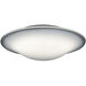 Milano 1 Light 14 inch White Flush Mount Ceiling Light