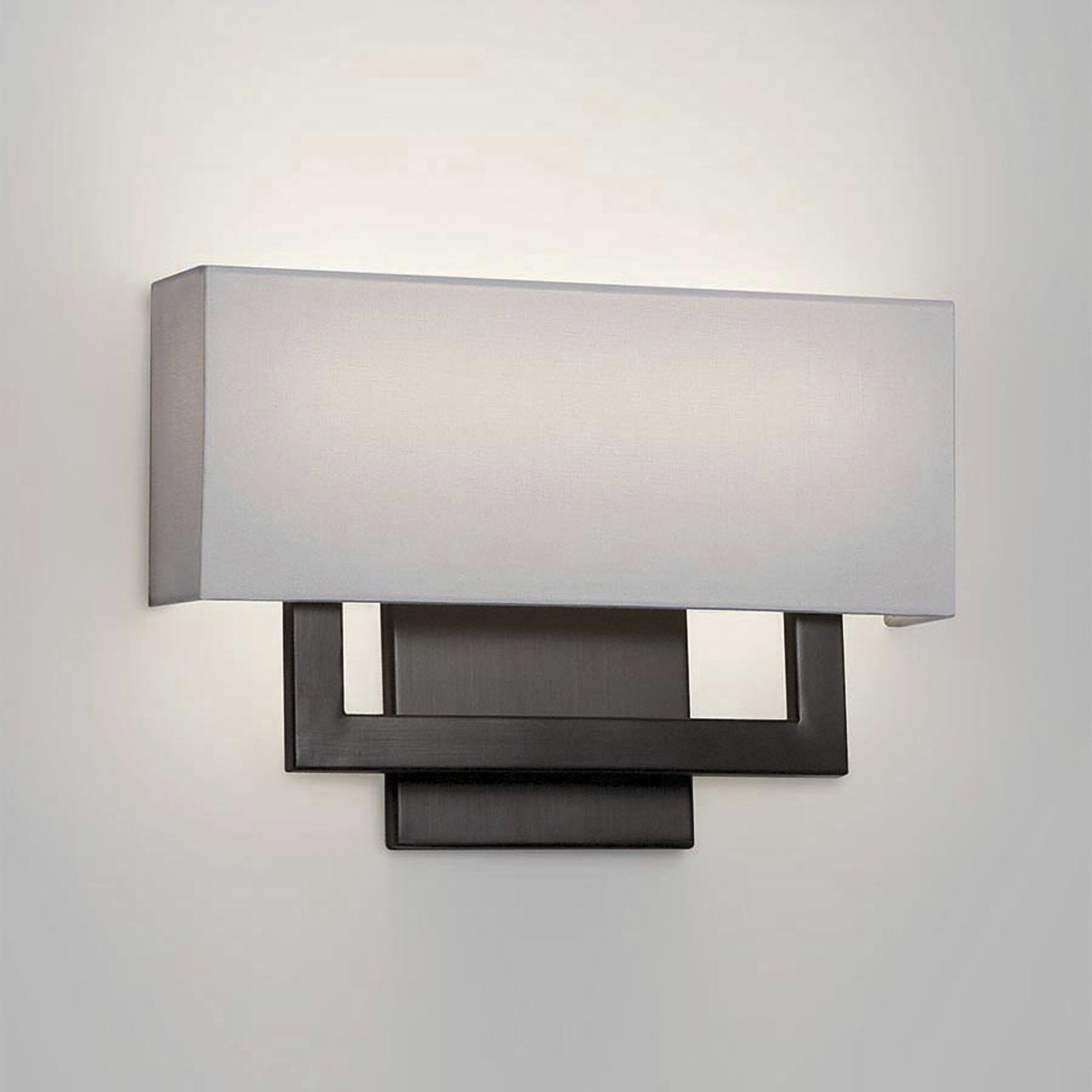 Manhattan Wall Sconce Wall Light in Brushed Bronze, dweLED