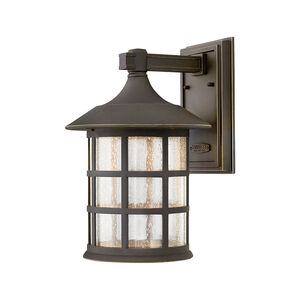 Freeport LED 15 inch Oil Rubbed Bronze Outdoor Wall Lantern, Large