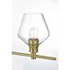 Gene 4 Light 38 inch Satin Gold Bath Sconce Wall Light