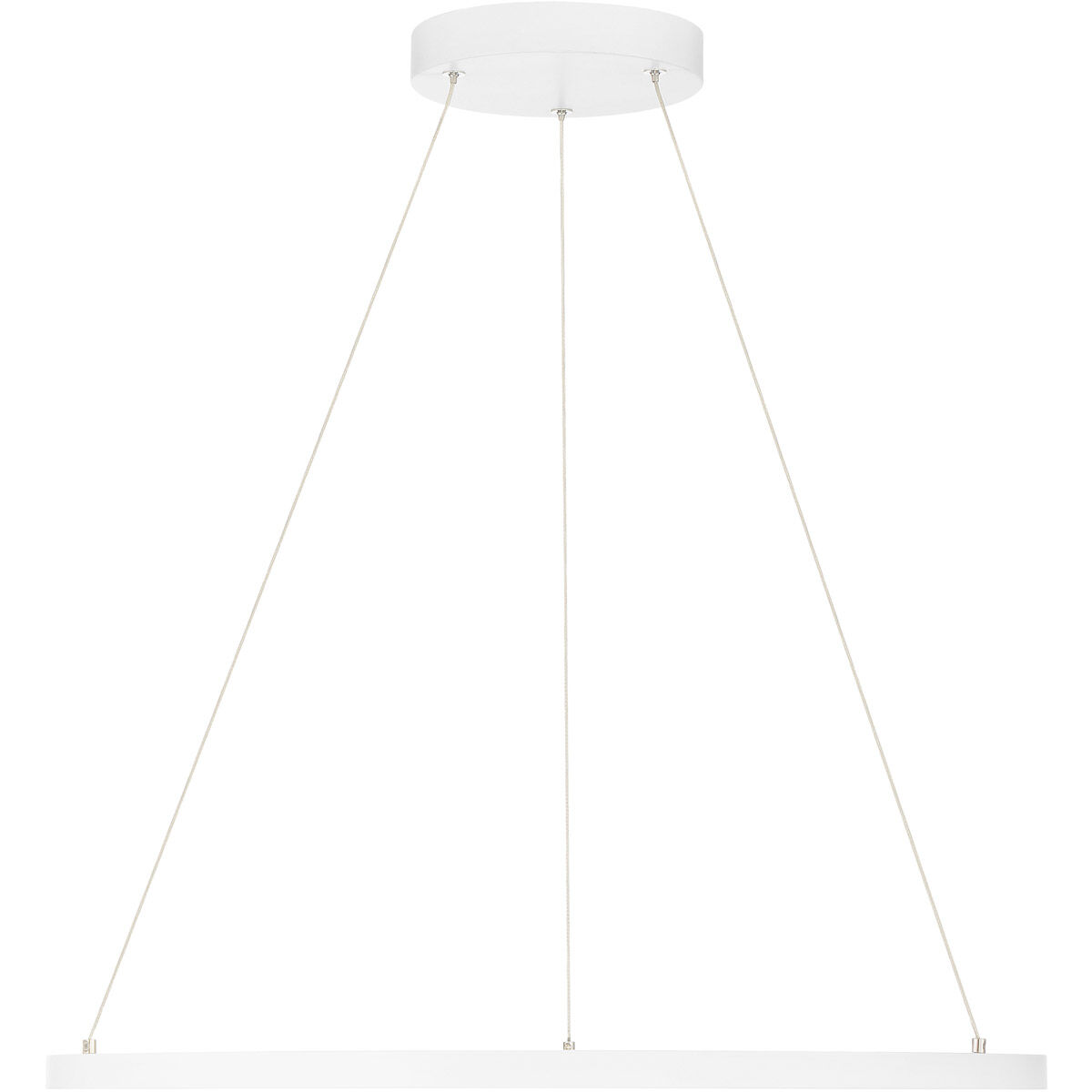 Anello LED 31.5 inch Matte White Pendant Ceiling Light