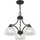 Somerset 3 Light 20 inch English Bronze Dinette Chandelier Ceiling Light