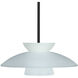 Trilo 15 LED Black Stem Pendant Ceiling Light