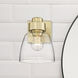 Remy 1 Light 6.5 inch Brushed Champagne Brass Wall Sconce Wall Light