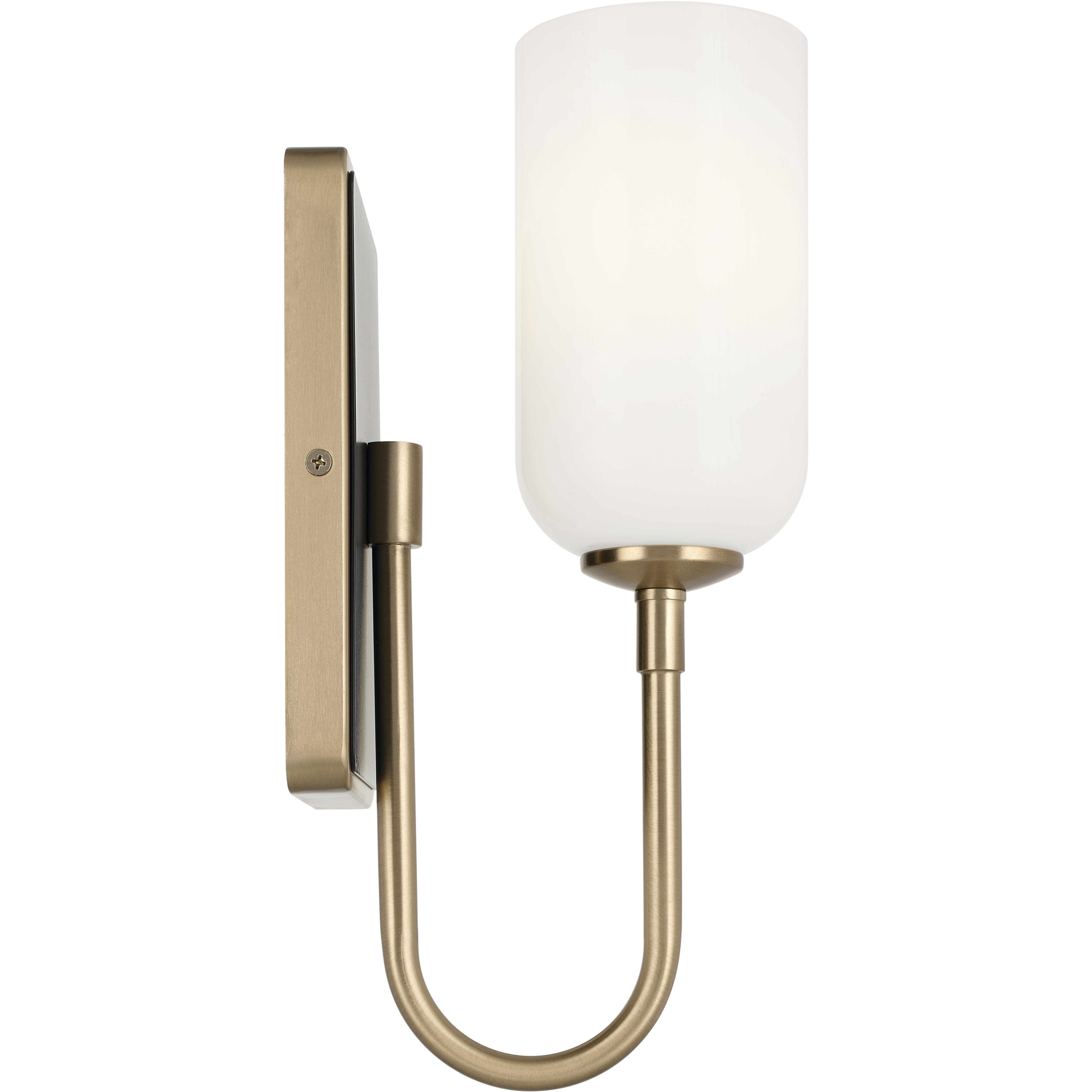 Solia LED 5 inch Champagne Bronze with Black Wall Sconce Wall Light