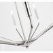 Enzo 8 Light 25 inch Chrome Pendant Ceiling Light