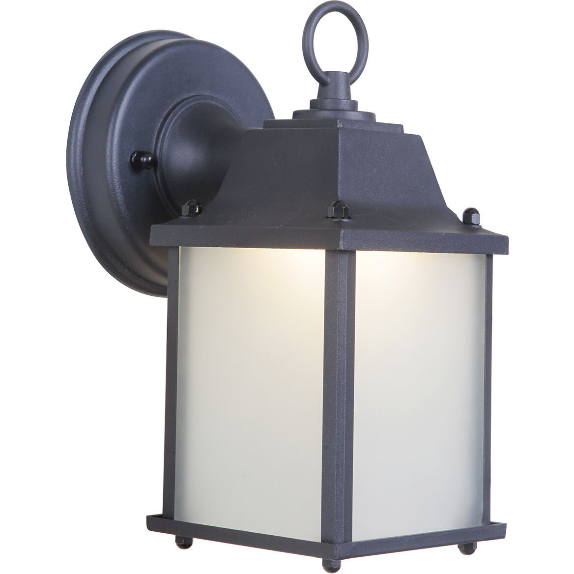 Coach Lights LED 9 inch Textured Black Outdoor Wall Mount in Textured Matte Black