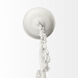 Theta 15.5 inch White Washed Pendant Light Ceiling Light