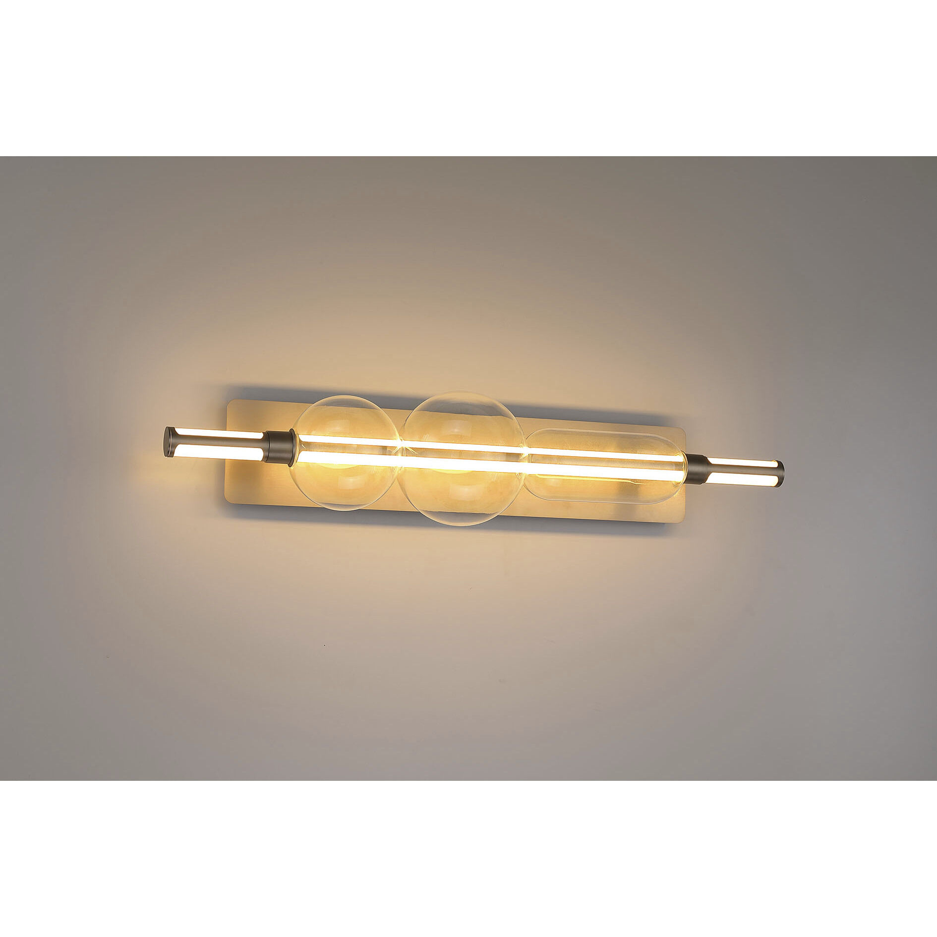 Lucent LED 34 inch Satin Nickel Vanity Light Wall Light