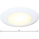 Scope White Recessed Light
