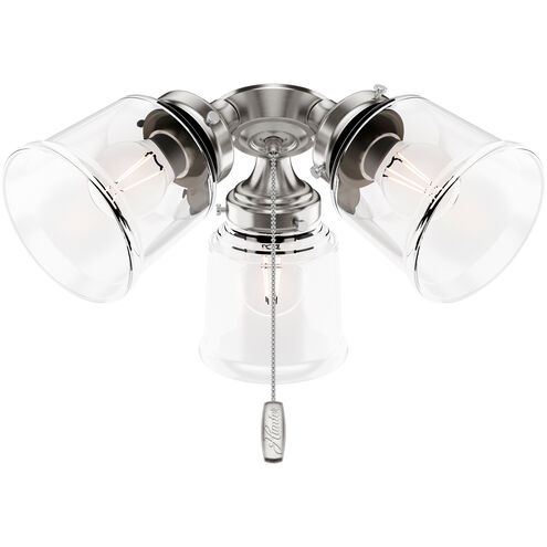 Samantha LED Brushed Nickel Fan Light Kit