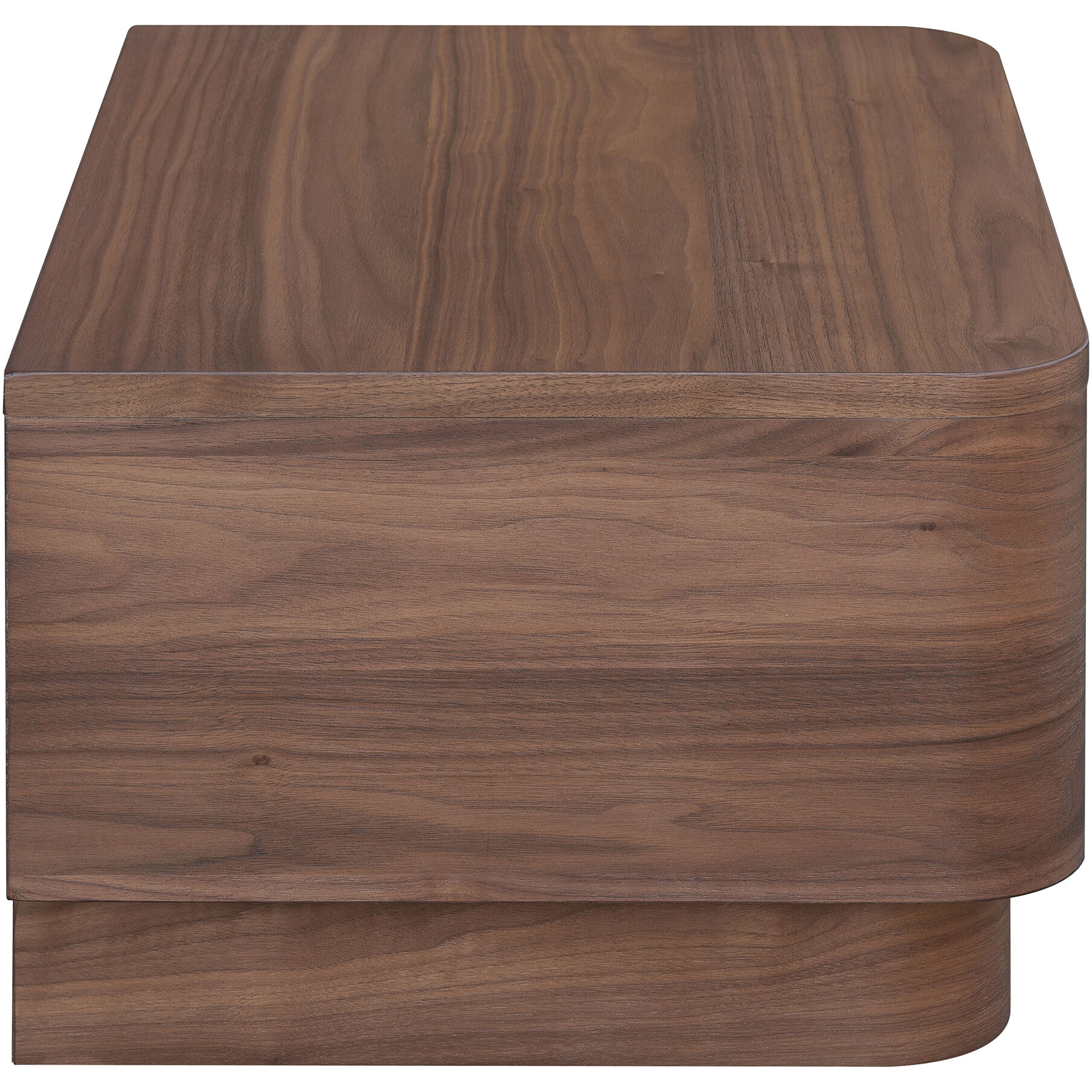 Round Off 20 X 15 inch Brown Nightstand