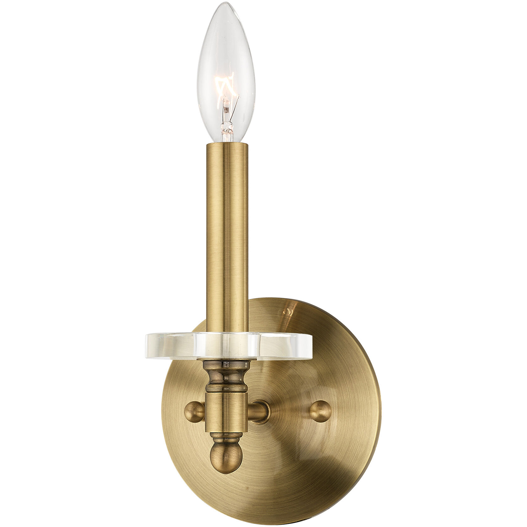 Bennington 1 Light 5 inch Antique Brass Wall Sconce Wall Light