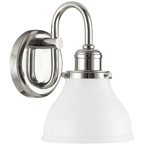 Felix 1 Light 7 inch Polished Nickel Sconce Wall Light