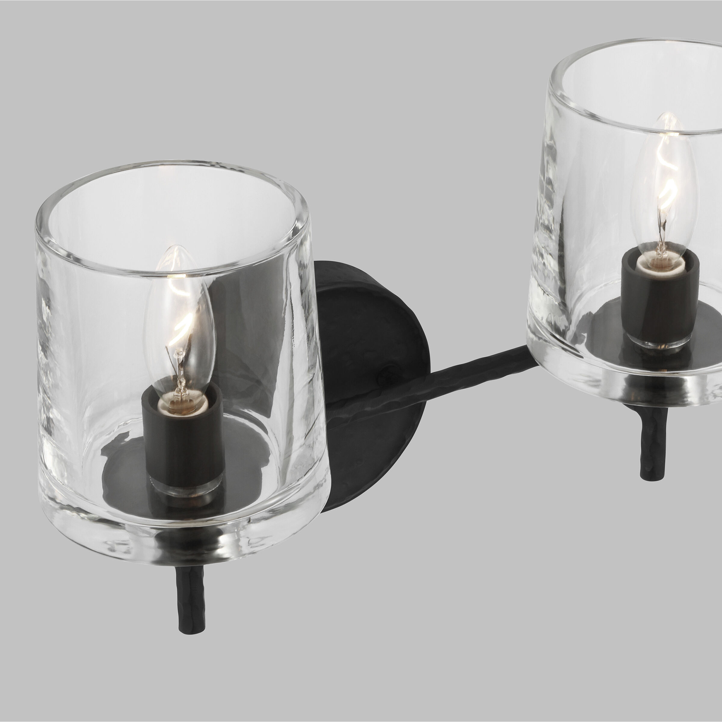 ED Ellen DeGeneres Marietta 2 Light 14.38 inch Aged Iron Vanity Light Wall Light