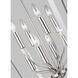 Romee 8 Light 18 inch Brushed Nickel Foyer Pendant Ceiling Light, Large