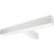 L-Line 3.25 inch White LED Indirect/Direct Linear Ceiling Light, T-Shaped, Selectable CCT