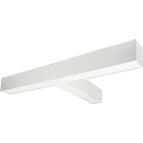 L-Line 3.25 inch White LED Indirect/Direct Linear Ceiling Light, T-Shaped, Selectable CCT
