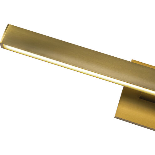 Vera LED 22.88 inch Brushed Gold Bath Vanity Wall Light