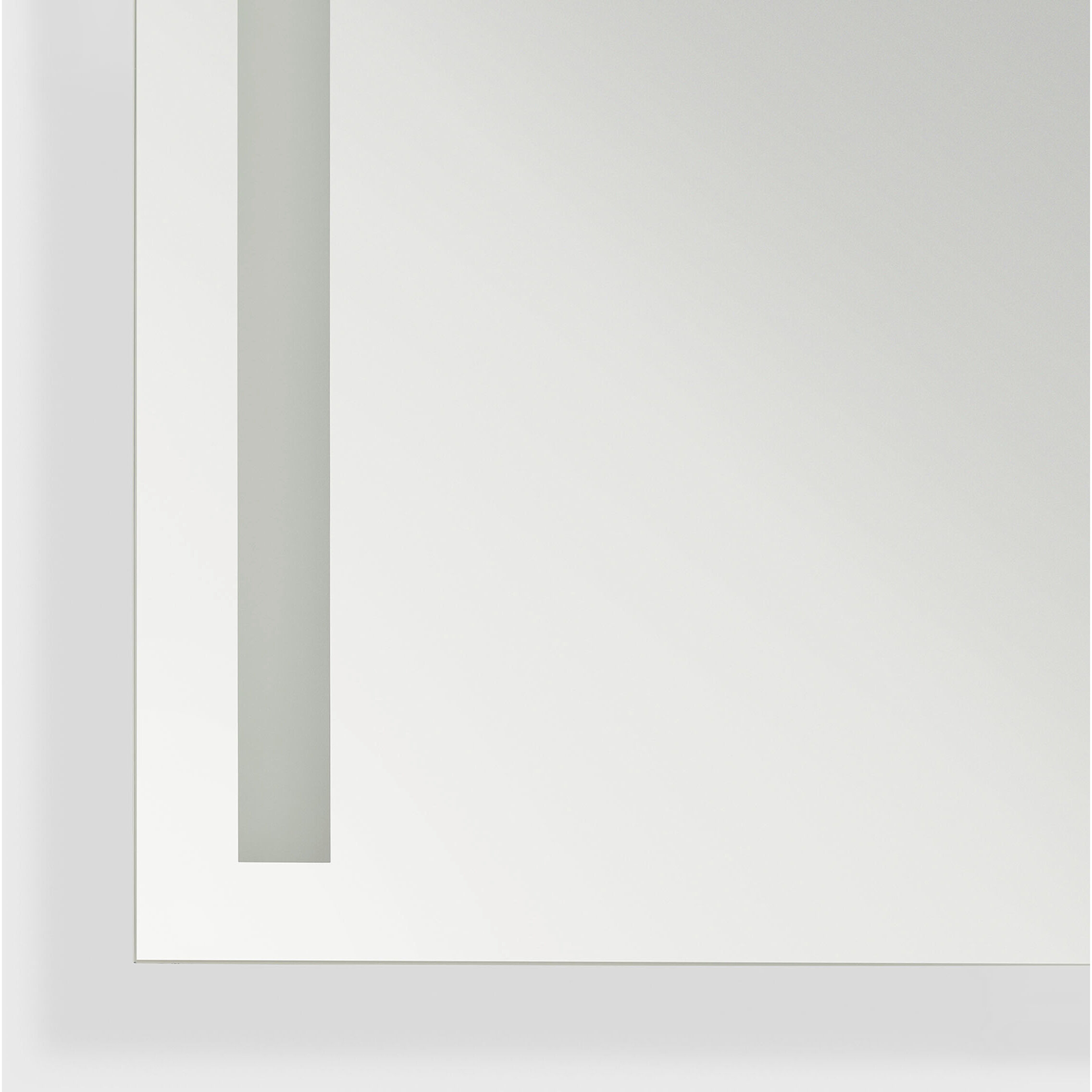 Lustro 36 X 30 inch Might Bright White LED Wall Mirror