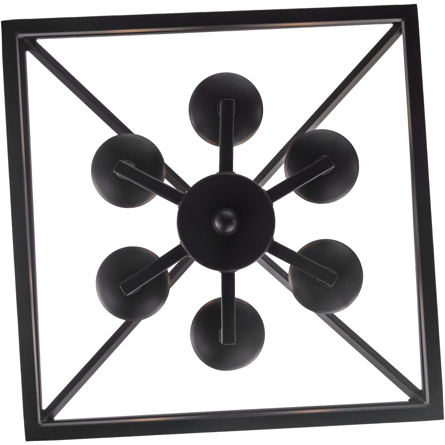 Lacey 6 Light 16 inch Rubbed Oil Bronze Pendant Ceiling Light