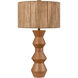 Belen 31 inch 9 watt Ochre Glazed Table Lamp Portable Light
