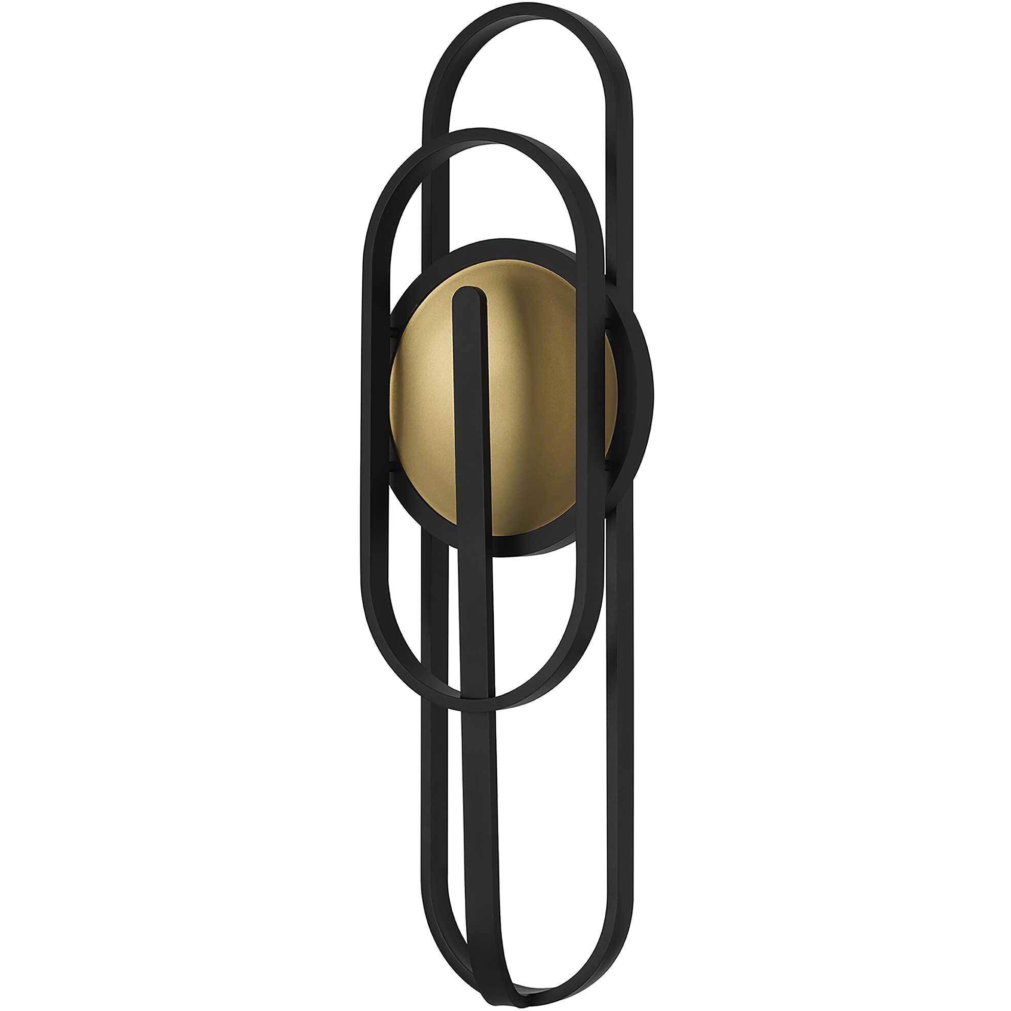Raymond LED 30 inch Sand Black Outdoor Wall Sconce