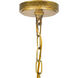 Electra 4 Light 17 inch Oxidized Bronze Up Chandelier Ceiling Light