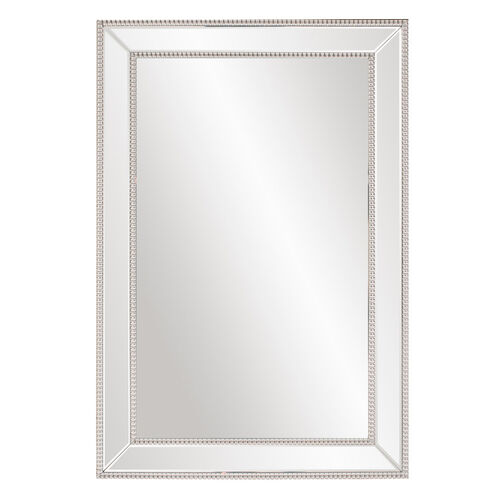 Gemma 47 X 31 inch Beaded Glass Trim Wall Mirror