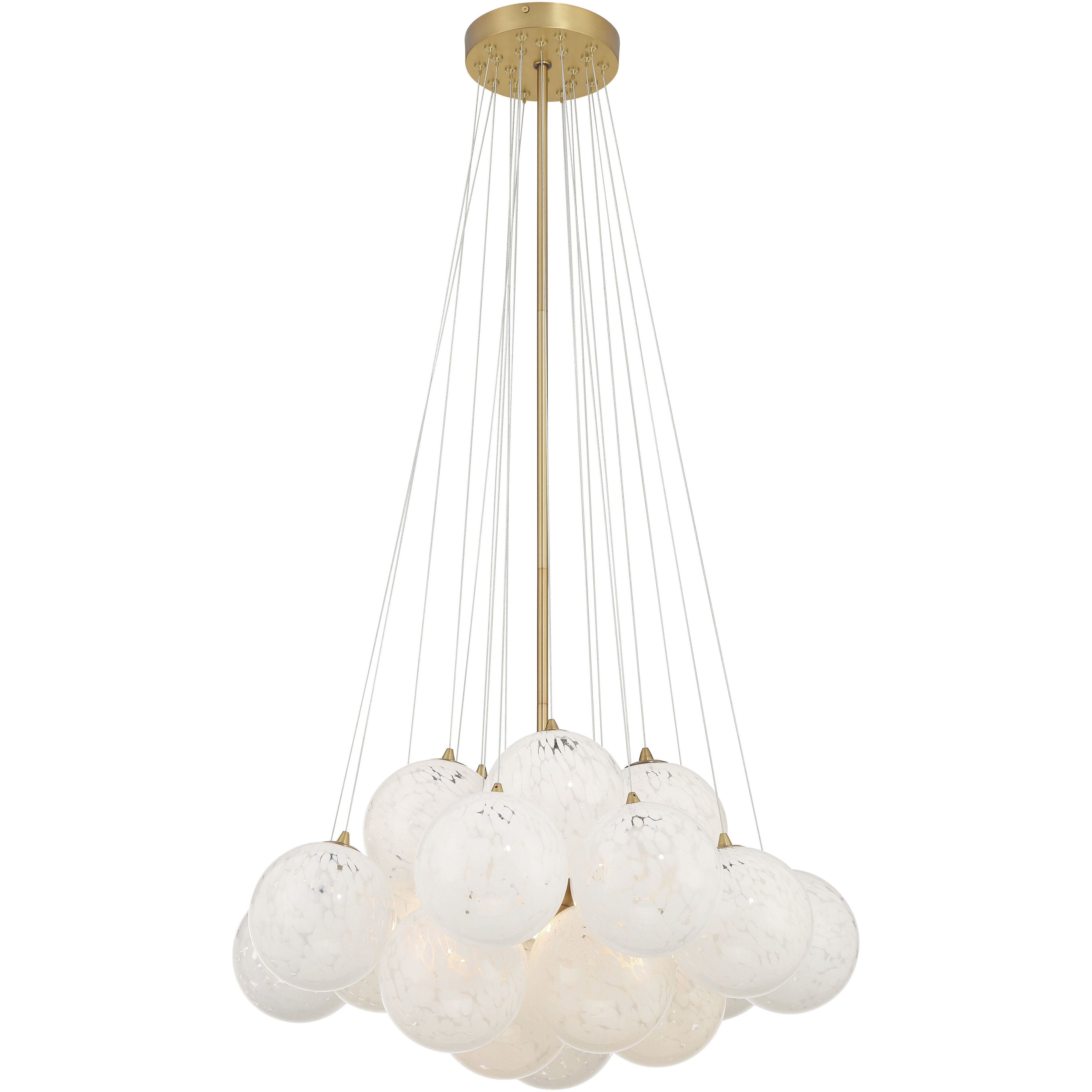 Langford 5 Light 25 inch Legacy Brass Pendant Ceiling Light