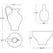 Edgar 11.5 inch Vase Set