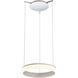 Halo 18 inch Chrome Pendant Ceiling Light