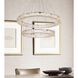 Monroe 2 Light 36 inch Gold Chandelier Ceiling Light