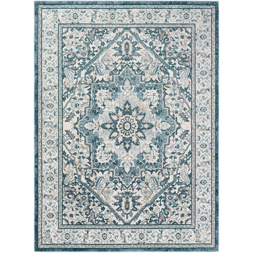 Constance 87 X 63 inch Sage/Metallic - Gold/Teal/White/Taupe Rugs