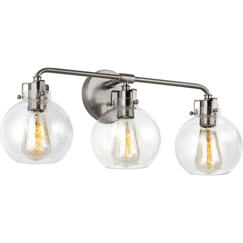 Sean Lavin Clara 3 Light 24 inch Satin Nickel Vanity Light Wall Light