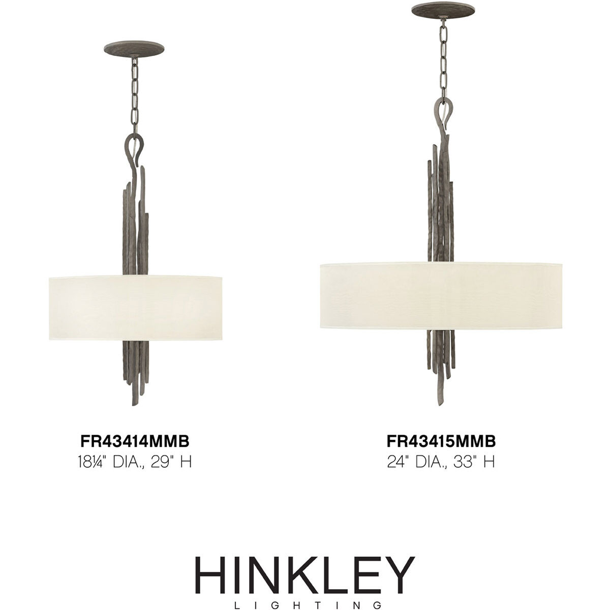 Spyre 6 Light 24 inch Metallic Matte Bronze Chandelier Ceiling Light