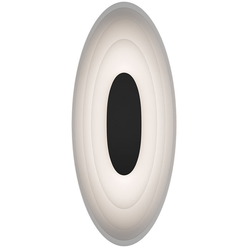 Orbix Wall Sconce Wall Light in 3500K, Black, dweLED