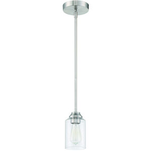Neighborhood Chicago 1 Light 5 inch Brushed Polished Nickel Mini Pendant Ceiling Light