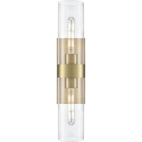 Jamison Indoor Wall Sconce Wall Light in Vintage Brass