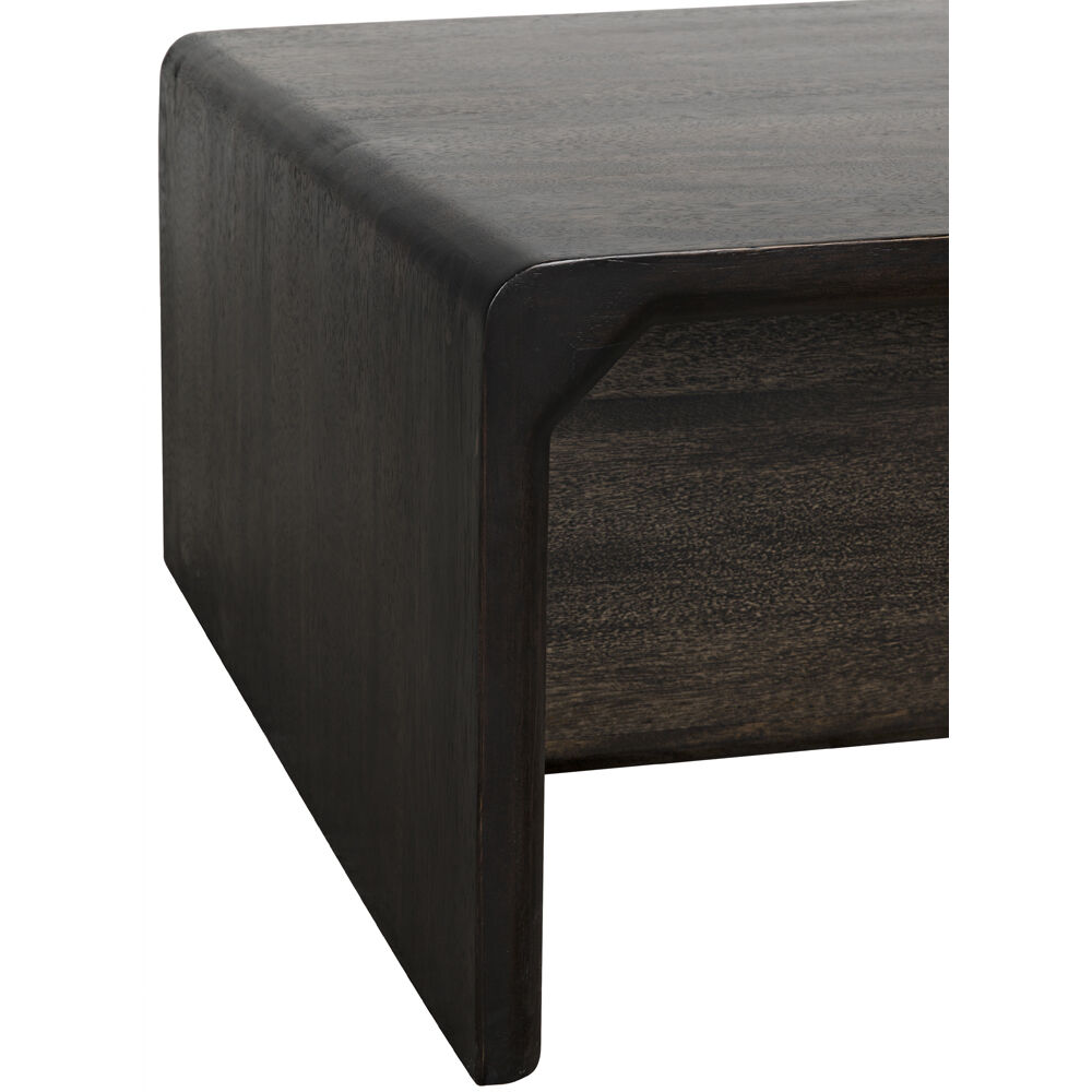 Hagen 60 X 30 inch Ebony Walnut Coffee Table