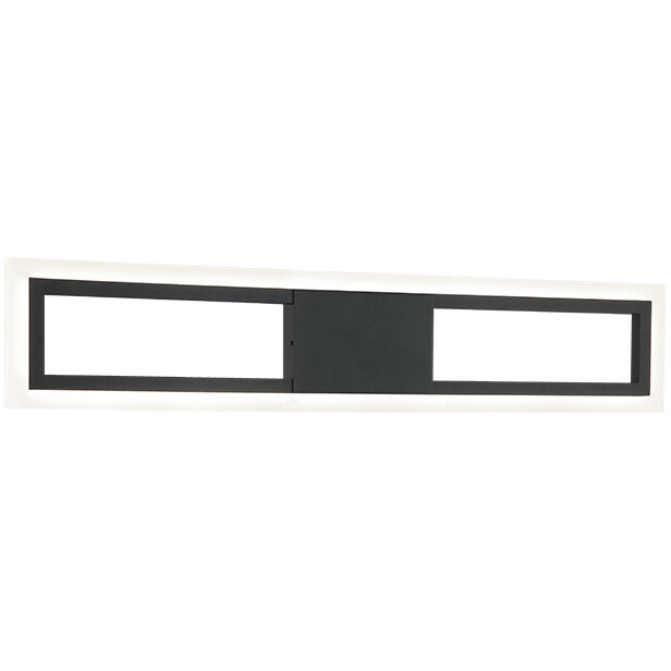 Valance 1 Light 24 inch Matte Black Wall Sconce Wall Light