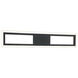 Valance 1 Light 24 inch Matte Black Wall Sconce Wall Light