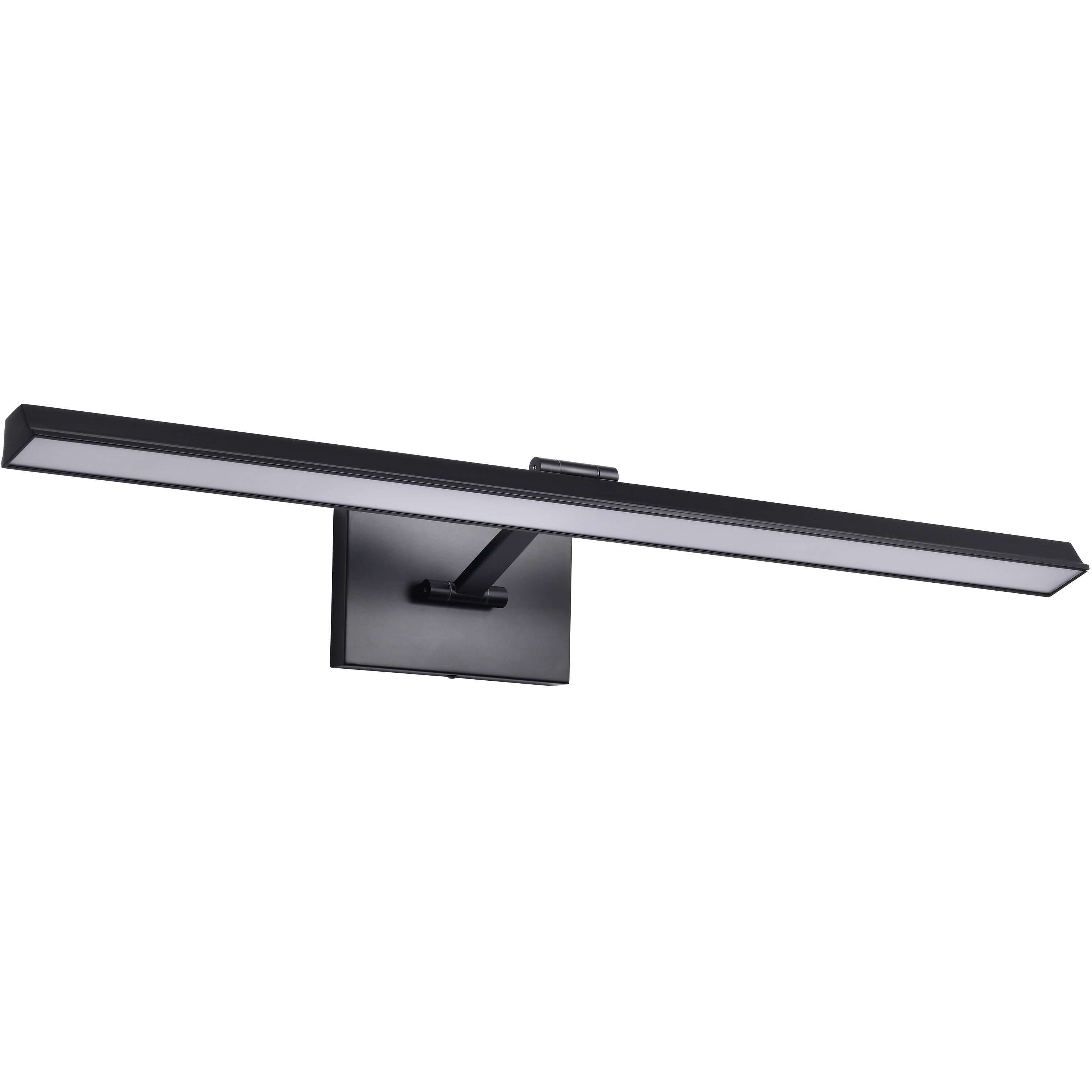 Hazel LED 35.8 inch Black Vanity Wall Light