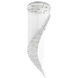 Ribbon 8 Light 24 inch Chrome Flush Mount Ceiling Light