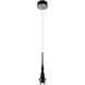 Polaris 5 inch Black Pendant Ceiling Light