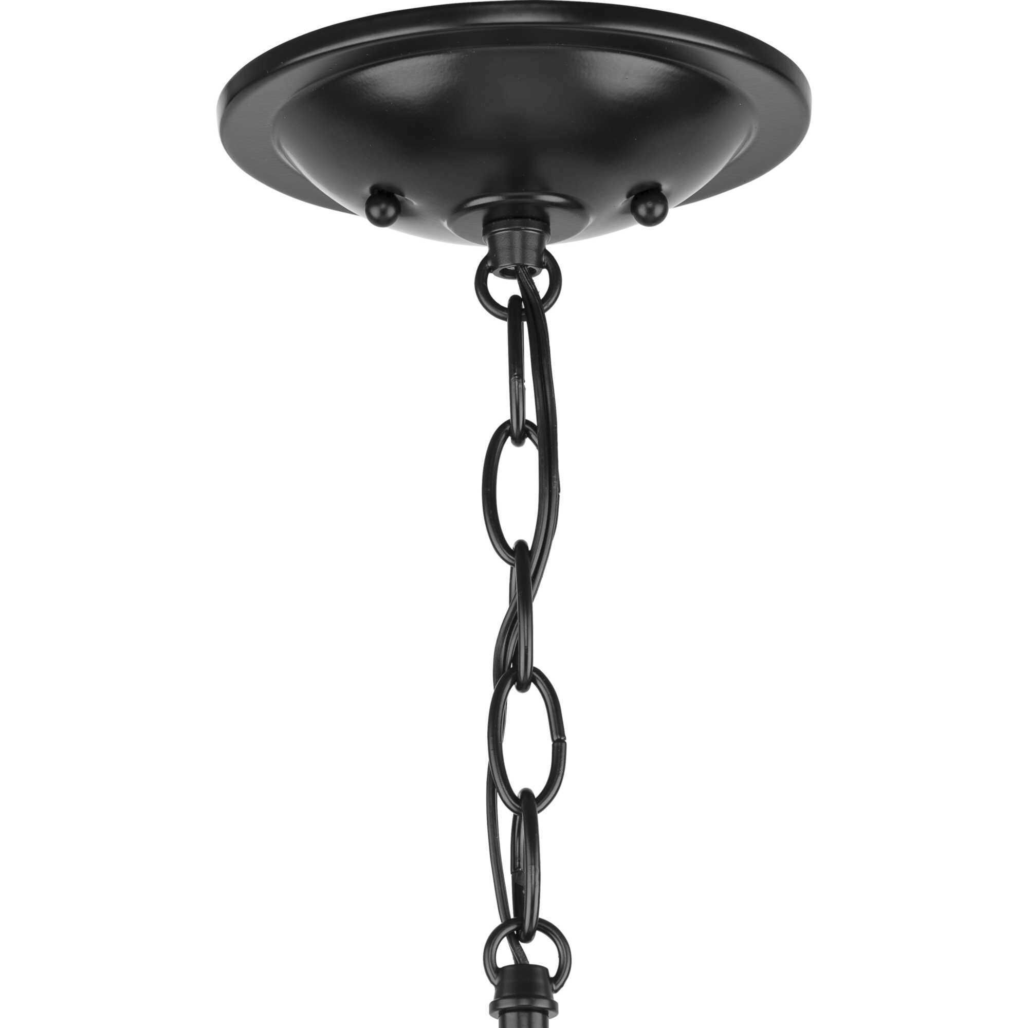 School House 1 Light 8 inch Matte Black Mini Pendant Ceiling Light