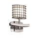 Archway 1 Light 9 inch Brushed Nickel ADA Wall Sconce Wall Light in Grid with Opal
