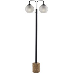 Stockton 60.25 inch 40.00 watt Black Floor Lamp Portable Light