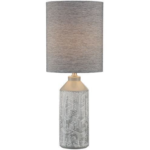 Grayton 26 inch 60.00 watt Grey Table Lamp Portable Light